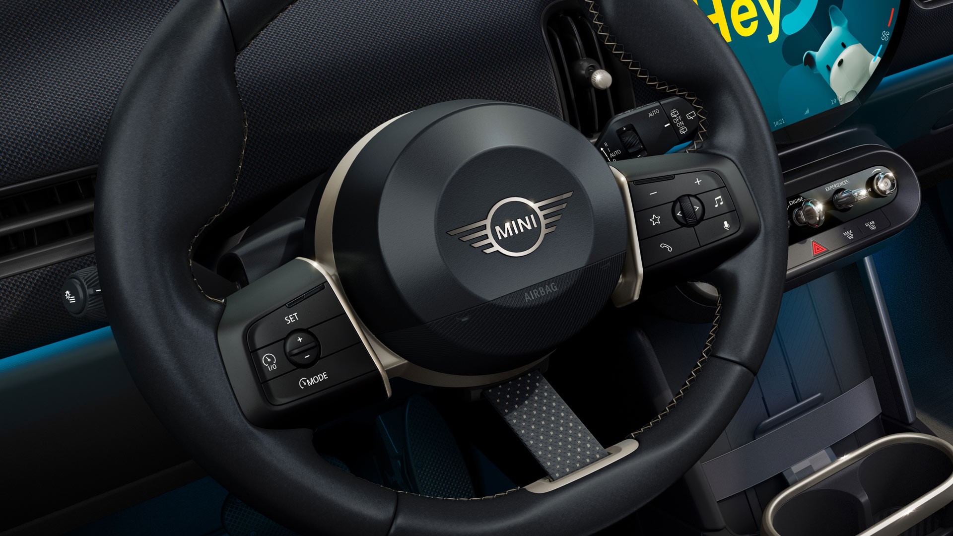 MINI Cooper, kolmeukseline – salong – suurem põnevus